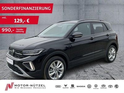 Gebraucht VW T-Cross Goal 116 PS (85 kW) 2025 Schwarz SUV