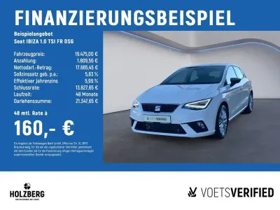 Gebraucht Seat Ibiza FR 116 PS (85 kW) 2024 Weiß Kleinwagen