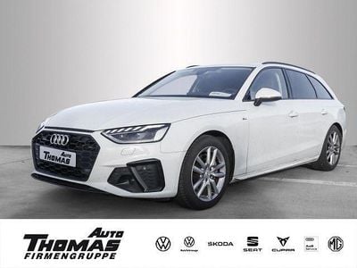 Gebraucht Audi A4 S-Line 204 PS (150 kW) 2022 Gletscherweiß metallic Kombi