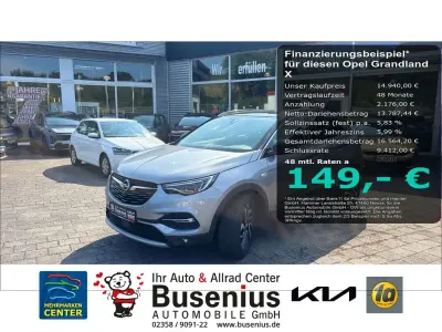 Gebraucht Opel Grandland X Ultimate 131 PS (96 kW) 2019 Grau SUV