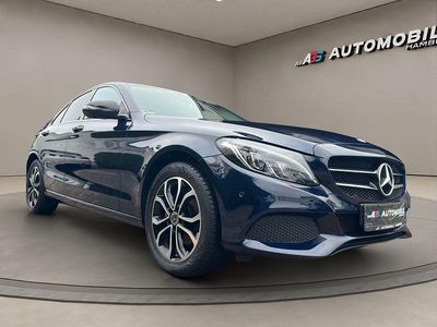 Brugt Mercedes C200 184 HK (135 kW) 2017 Blå Sedan