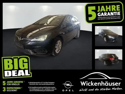 Gebraucht Opel Astra Edition 110 PS (80 kW) 2021 Schwarz Kombi