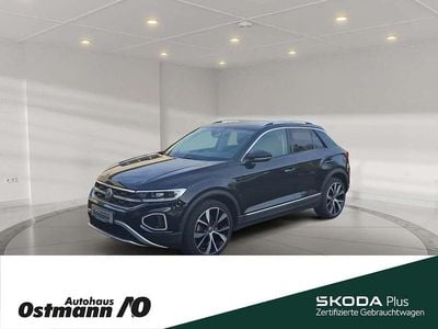 Gebraucht VW T-Roc Style 110 PS (80 kW) 2022 Schwarz SUV