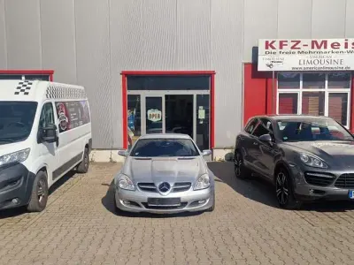 Gebraucht Mercedes SLK200 163 PS (119 kW) 2004 Silber Cabrio