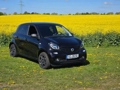 Używany Smart ForFour 71 KM (52 kW) 2019 Czarny Hatchback