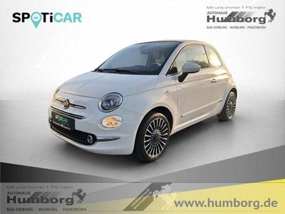Gebraucht Fiat 500 Lounge 69 PS (50 kW) 2018 Gelato weiss) (weiss Cabrio