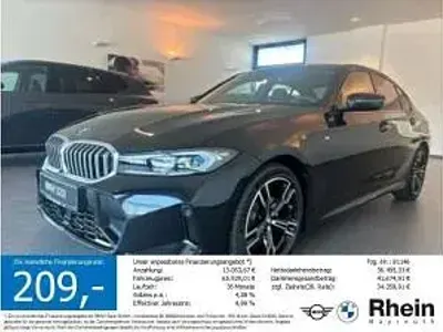 Neu BMW 320 184 PS (135 kW) 2026 Schwarz (saphirschwarz metallic) Limousine