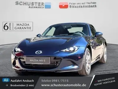 Neu Mazda MX5 Exclusive-Line 132 PS (97 kW) 2026 Blau Cabrio