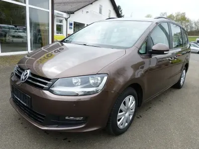 Brugt VW Sharan Trendline 140 HK (102 kW) 2010 Brun MPV
