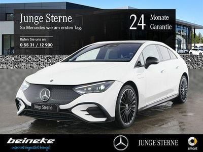Gebraucht Mercedes EQE350 AMG 214 kW (292 PS) 2024 Unilack polarweiß uni Limousine