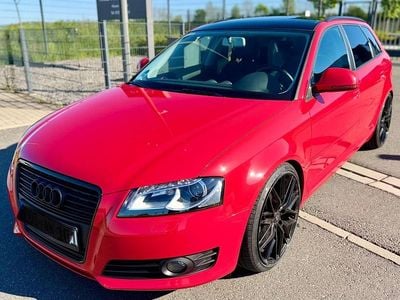 Usata Audi A3 Attraction 140 CV (102 kW) 2009 Rosso Utilitaria