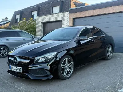 Brugt Mercedes CLA180 AMG line 122 HK (89 kW) 2016 Sort Sedan
