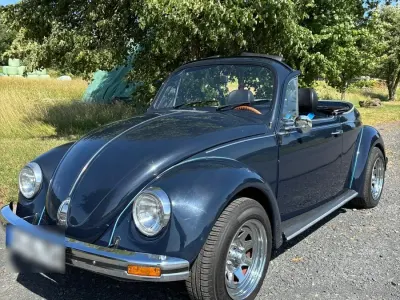 Gebraucht VW Käfer 50 PS (36 kW) 1974 Blau Cabrio