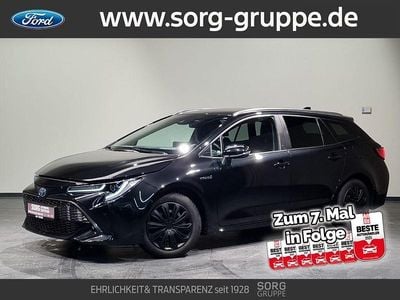 Schwarz, night time black Gebraucht 2021 Toyota Corolla Team Kombi | 22.480 € (Fairer Preis)