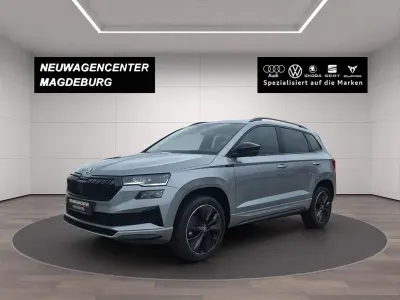 Neu Skoda Karoq SportLine 150 PS (110 kW) 2026 Silber SUV