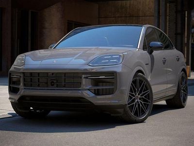 Neu Porsche Cayenne E-Hybrid Coupe Black Edition 470 PS (345 kW) 2026 Arktikgrau Coupé