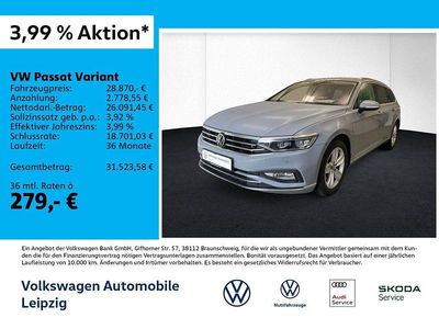 Grau Gebraucht 2023 VW Passat Elegance Kombi | 28.870 € (Fairer Preis)