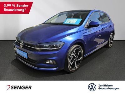 Gebraucht VW Polo Highline 110 PS (80 kW) 2020 Blau Kleinwagen