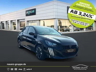 Gebraucht Peugeot 208 Allure 101 PS (74 kW) 2024 Lackierung schwarz perla ne... Kleinwagen