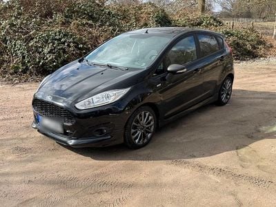 Gebraucht Ford Fiesta ST-Line 95 PS (69 kW) 2017 Schwarz Kleinwagen