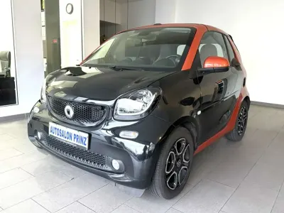 Second-hand Smart ForTwo Cabrio 71 CP (52 kW) 2017 Negru Cabrio