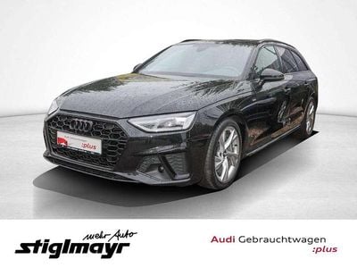 Schwarz Gebraucht 2021 Audi A4 S-Line Kombi | 27.640 € (Guter Preis)