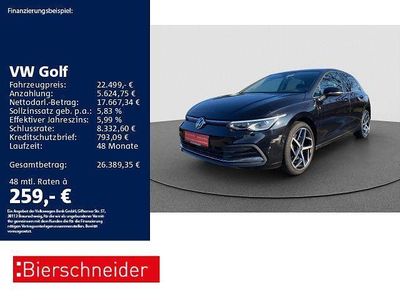 Gebraucht VW Golf VII Style 204 PS (150 kW) 2021 Schwarz Kleinwagen
