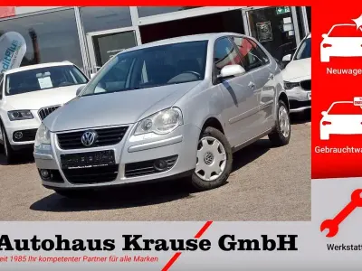 Gebraucht VW Polo Comfortline 69 PS (50 kW) 2007 Silber Kleinwagen