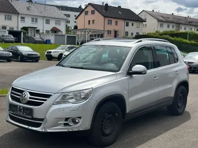 Używany VW Tiguan Sportline 140 KM (102 kW) 2008 Srebrny SUV