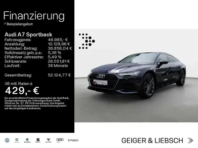 Gebraucht Audi A7 S-Line 265 PS (194 kW) 2023 Firmamentblau metallic Limousine
