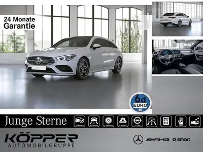 Brugt Mercedes CLA250e Shooting Brake AMG 218 HK (160 kW) 2021 Hvid Stationcar