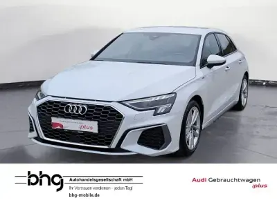 Gebraucht Audi A3 S-Line 110 PS (80 kW) 2023 Weiß Limousine