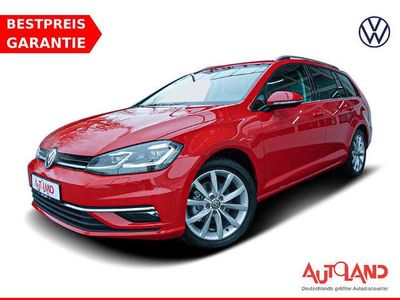 Rot Gebraucht 2019 VW Golf VII Comfortline Kombi | 18.990 € (Fairer Preis)