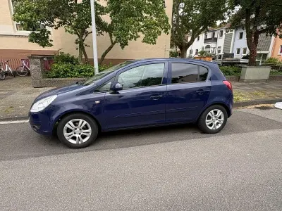 Gebraucht Opel Corsa 80 PS (58 kW) 2007 Blau Kleinwagen