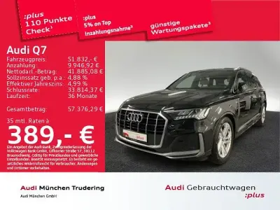 Gebraucht Audi Q7 S-Line 231 PS (169 kW) 2023 Schwarz SUV