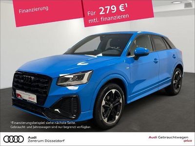 Gebraucht Audi Q2 S-Line 116 PS (85 kW) 2023 Blau SUV