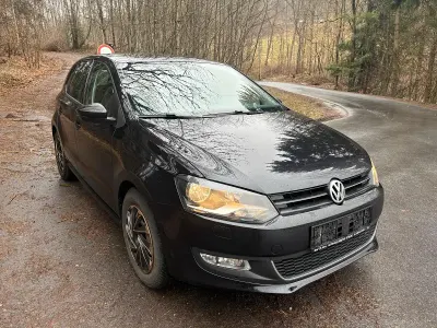 Gebraucht VW Polo 86 PS (63 kW) 2009 Schwarz Kleinwagen