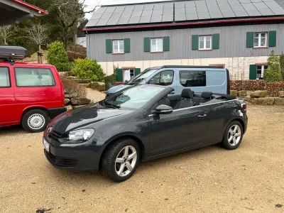 Gebraucht VW Golf Cabriolet 105 PS (77 kW) 2015 Grau Cabrio