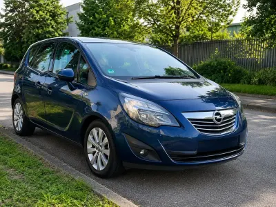 Gebraucht Opel Meriva 101 PS (74 kW) 2011 Blau Van / Kleinbus