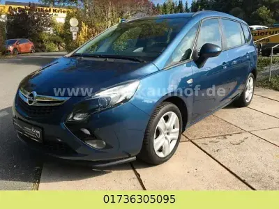 Gebraucht Opel Zafira Tourer drive 140 PS (102 kW) 2015 Blau Van / Kleinbus