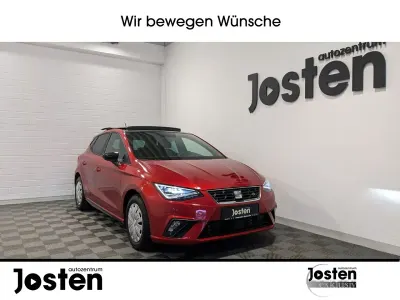 Usata Seat Ibiza Black Edition 110 CV (80 kW) 2021 Rosso Utilitaria