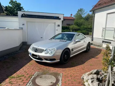 Gebraucht Mercedes SL350 245 PS (180 kW) 2003 Silber Cabrio