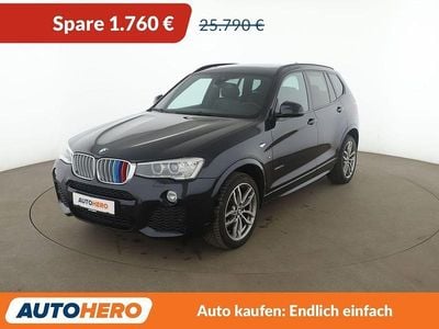 Gebraucht BMW X3 Performance 258 PS (189 kW) 2016 Blau SUV