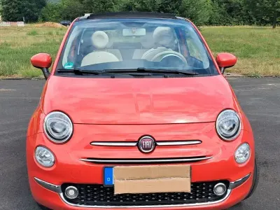 Gebraucht Fiat 500C Lounge 69 PS (50 kW) 2018 Rot Cabrio