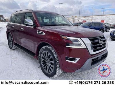 gebraucht Nissan Armada NEU! 2024 Platinum Captain's Chairs 4x4. 7 Sitze