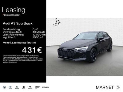 Neu Audi A3 150 PS (110 kW) 2026 Mythosschwarz metallic Limousine