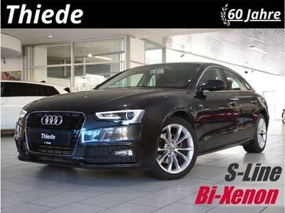 Gebraucht Audi A5 Sportback S-Line 144 PS (105 kW) 2016 Lavagrau metallic Kleinwagen