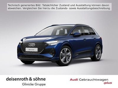 Gebraucht Audi Q4 e-tron S-Line 219 kW (299 PS) 2023 Navarrablau metallic SUV