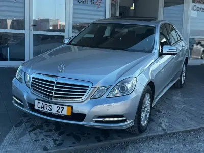 Brugt Mercedes E200 184 HK (135 kW) 2011 Sølv Sedan
