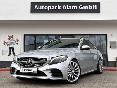 Gebraucht Mercedes C220 AMG line 194 PS (142 kW) 2020 Silber Limousine